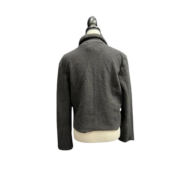 100% Merino Wool button down sweater jacket - Picture 3 of 5